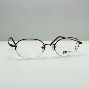 GG Eyes Eyeglasses Eye Glasses Frames Yale Brown 48-19-140 Avada